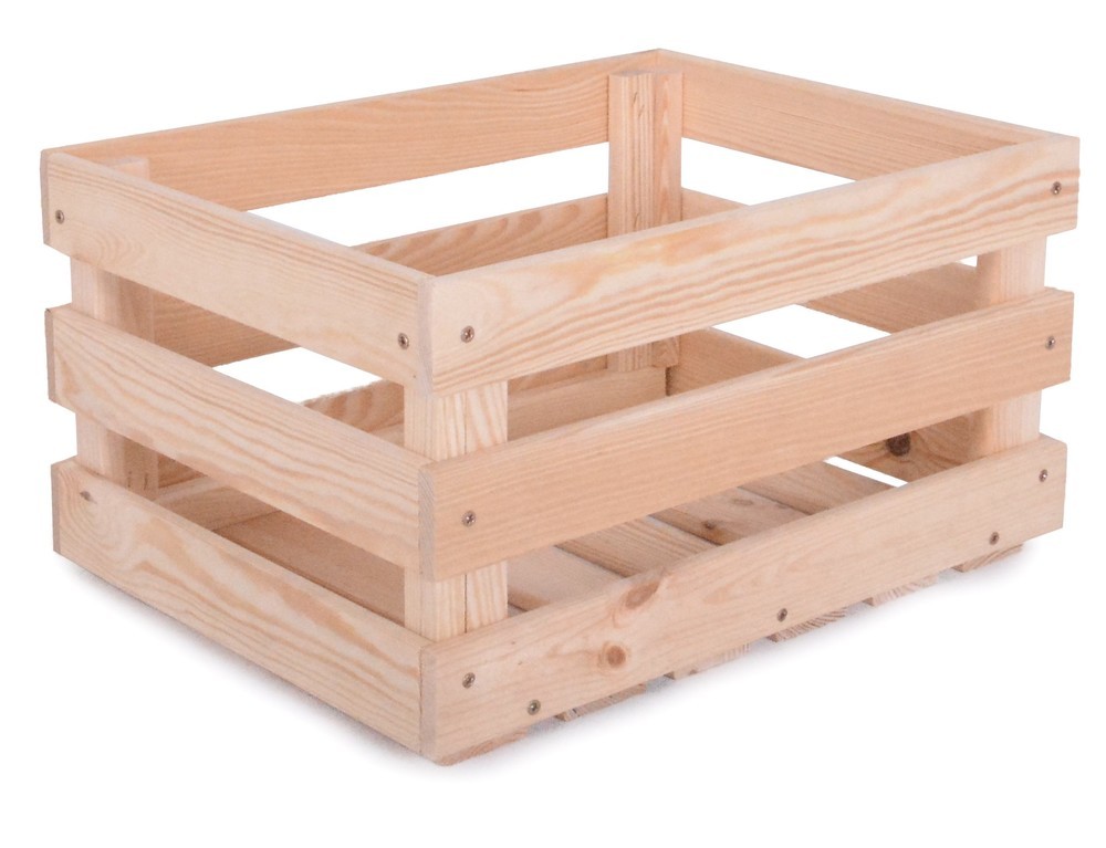 E-shop APPLE box drevený 42x29cm