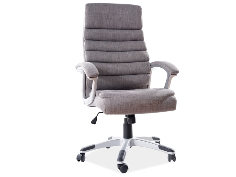E-shop Signal Kancelárska stolička Q-087 sivý materiál