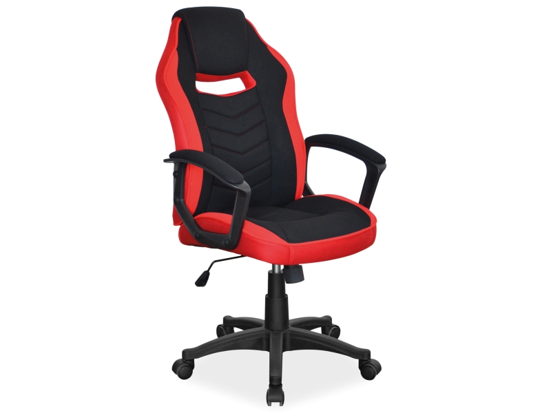 E-shop Signal Kancelárska stolička CAMARO čierna/červená