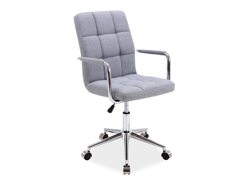 Signal Kancelárska stolička Q-022 šedá tkanina