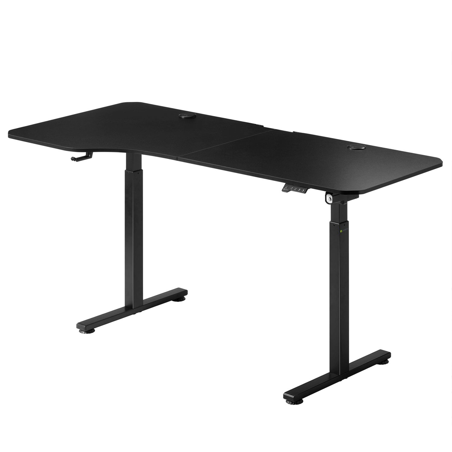 E-shop Juskys Kancelársky stôl Office 160 x 75 cm - čierny