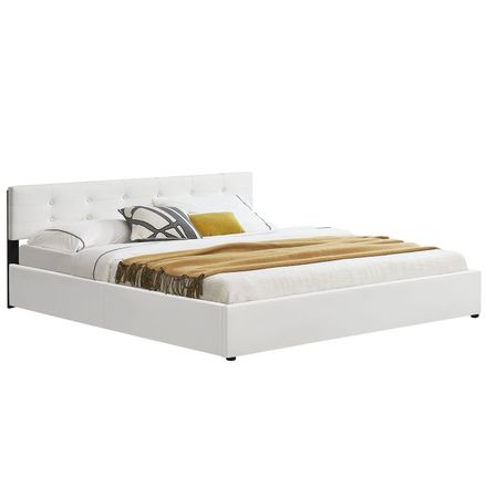Čalúnená posteľ ,,Marbella" 180 x 200 cm - biela