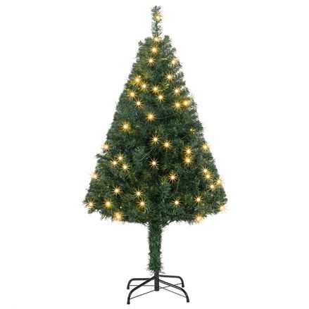 Umelý vianočný stromček s LED sviečkami - 150 cm