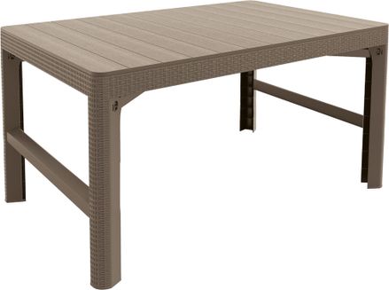 Stôl Lyon rattan - cappuchino
