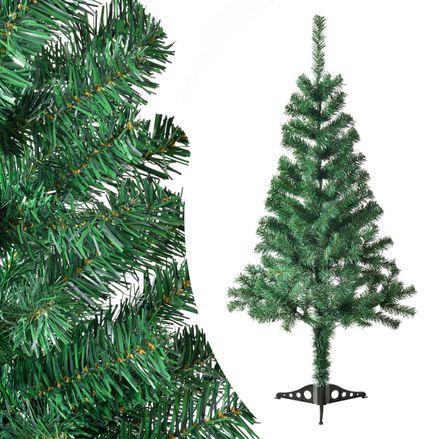 Umelý vianočný stromček - 120 cm, so stojanom, zelený