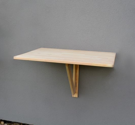 E-shop Rojaplast Stôl nástenný skladací drevený