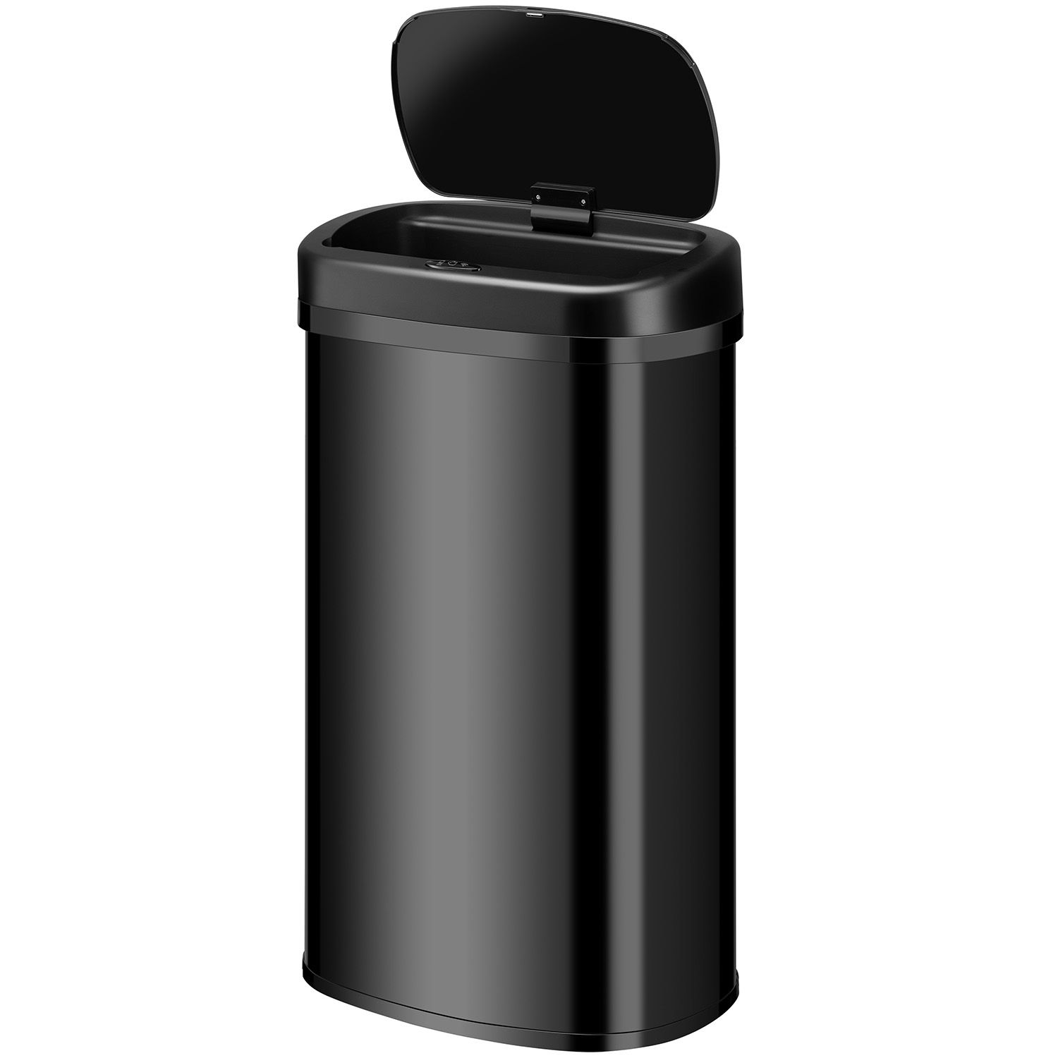 E-shop Juskys Štvorcový odpadkový kôš so senzorom - 60 L - čierny