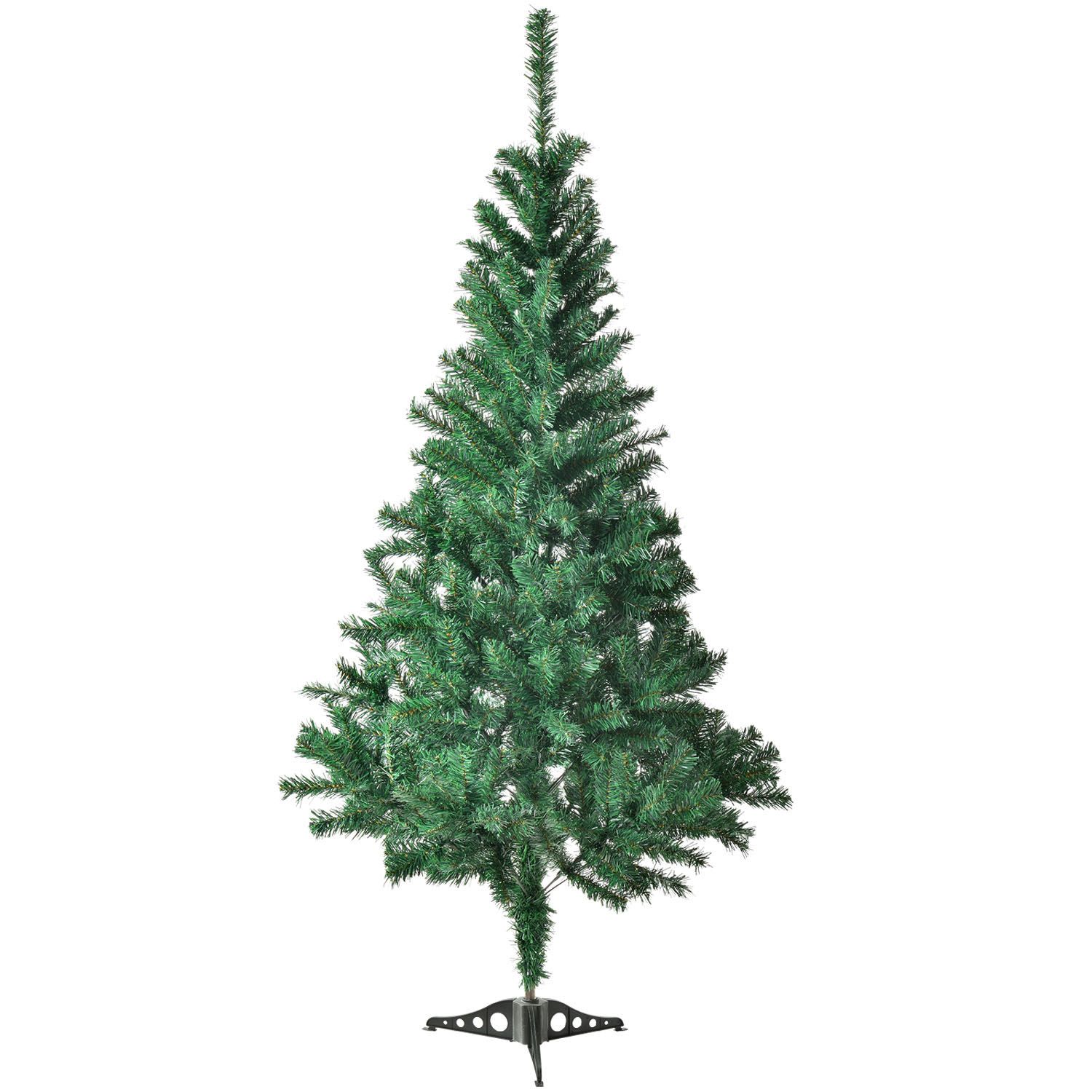 Eshopist Umelý vianočný stromček - jedľa, 150 cm, so stojanom, zelený